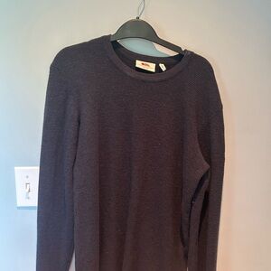 Fjallraven Men's Crewneck Sweater in Dark Navy